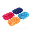 Manufacture Cheap and High Quality Wholesale Colorful Car Cleaning Chenille Mitt Gloves
